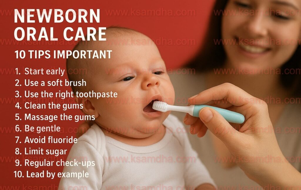 Oral Care of New-born Baby  Tips Important