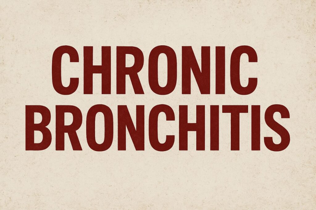 chronic bronchitis