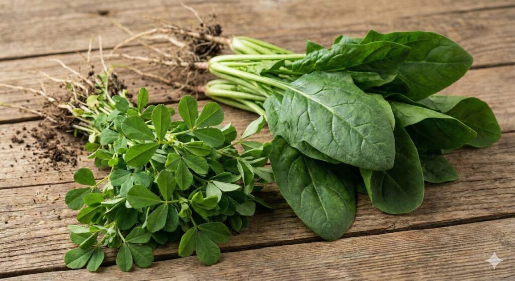 जिन्हें ये 2 बीमारिया है वो लोग भूलकर भी कभी ना खाए पालक और मेथी